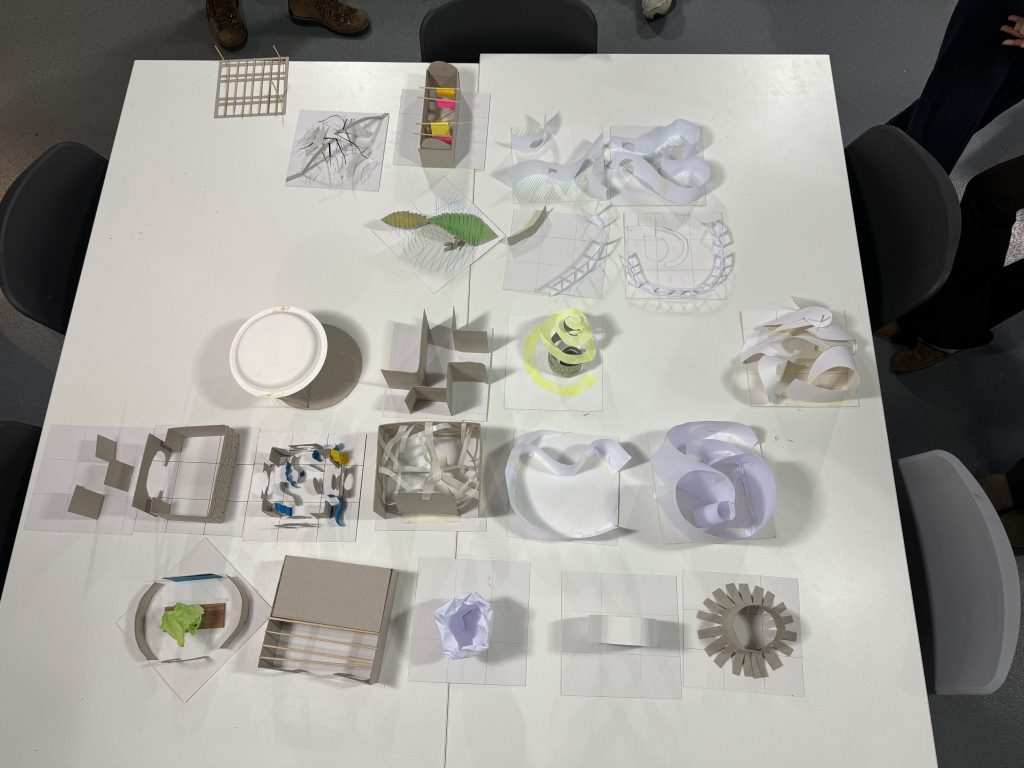 The purpose of the image is to evidence the student work produced during the session.